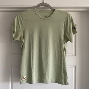 Tracksmith W's Harrier Tee Light Green